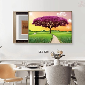 Tranh che hộp điện