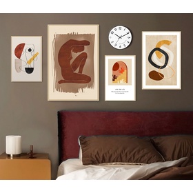 File tranh kết hợp trừu tượng vẽ tay tối giản - OP23716219