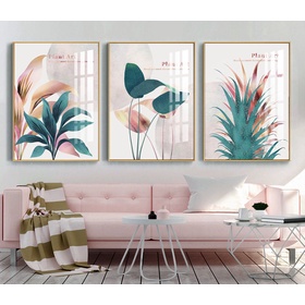 File tranh bộ 3 trừu tượng hiện đại - HQ-462