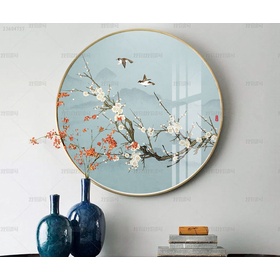 File tranh tròn trừu tượng hiện đại - HQ-535