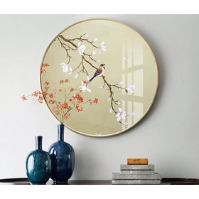 File tranh tròn trừu tượng hiện đại - HQ-538