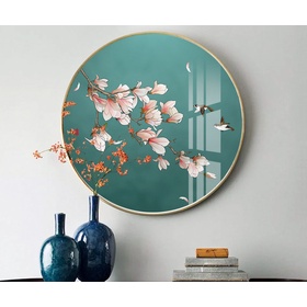 File tranh tròn trừu tượng hiện đại - HQ-536