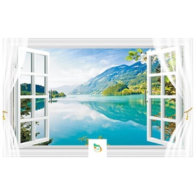 File tranh cửa sổ phong cảnh - CS0001