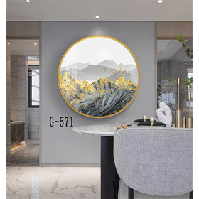 File tranh tròn trừu tượng hiện đại - G-571