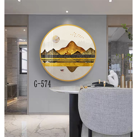 File tranh tròn trừu tượng hiện đại - G-574