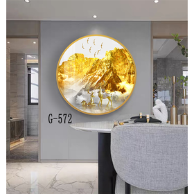 File tranh tròn trừu tượng hiện đại - G-572