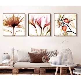 File tranh vân hoa lá vẽ tay - HG30005