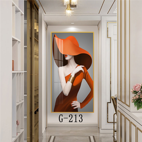 File tranh dọc trừu tượng hiện đại - G-213