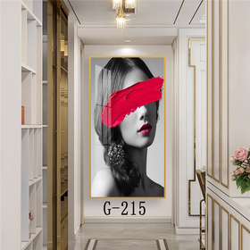 File tranh dọc trừu tượng hiện đại - G-215