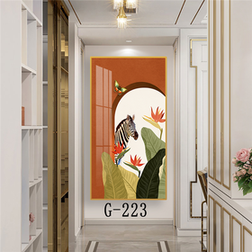 File tranh dọc trừu tượng hiện đại - G-223