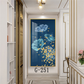 File tranh dọc trừu tượng hiện đại - G-251