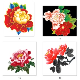 16 files ảnh png hoa mẫu đơn chất lượng cao - HLA2