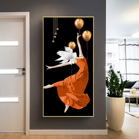 File tranh chân dung cô giá múa ba lê - OP24058698