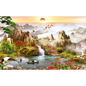 File tranh sơn thủy hữu tình - JM-2515