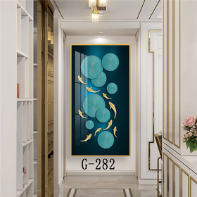 File tranh dọc trừu tượng hiện đại - G-282