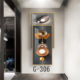 File tranh dọc trừu tượng hiện đại - G-306