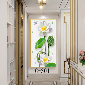 File tranh dọc trừu tượng hiện đại - G-301