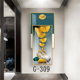 File tranh dọc trừu tượng hiện đại - G-309