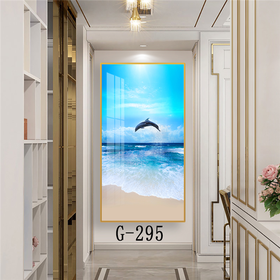 File tranh dọc trừu tượng hiện đại - G-295