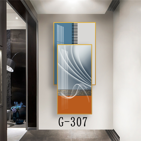 File tranh dọc trừu tượng hiện đại - G-307