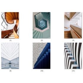 14 files tranh kiến trúc cầu thang nghệ thuật - KTA1