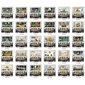 56 files tranh phong cảnh trừu tượng pha lê hiện đại - K10R