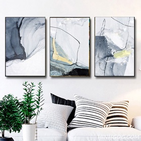 File tranh trừu tượng tối giản vẽ tay - C-267