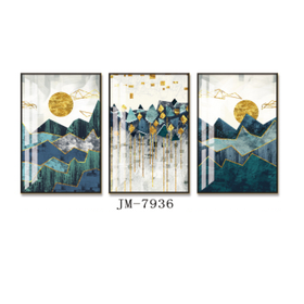 File tranh trừu tượng tối giản vẽ tay - JM-7936