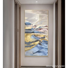 File tranh trừu tượng tối giản vẽ tay - HQ-2407