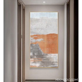 File tranh trừu tượng tối giản vẽ tay - HQ-2411