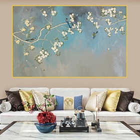 File tranh 3D phòng khách hiện đại - HG-2512