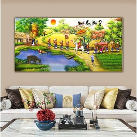 File tranh đồng quê hiện đại - DQ272