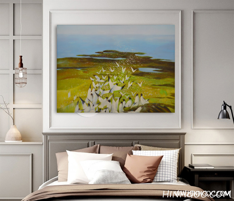 File tranh đần chim bay về nguồn - HG101