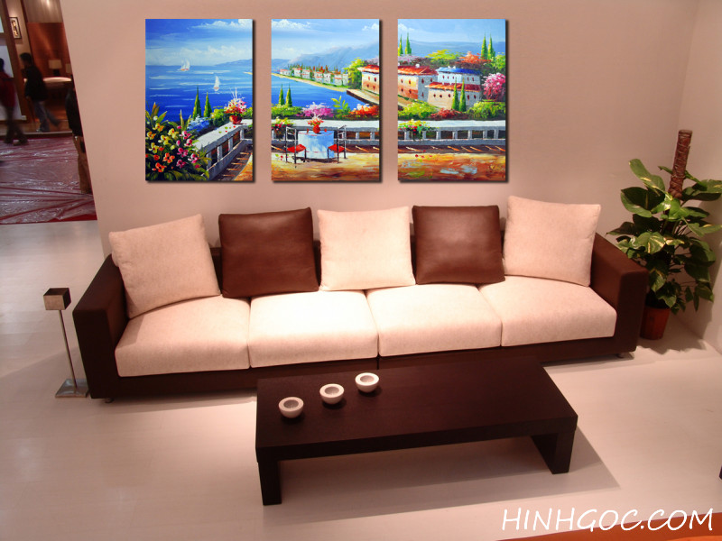 File tranh sơn dầu phong cảnh biển - HG323_13