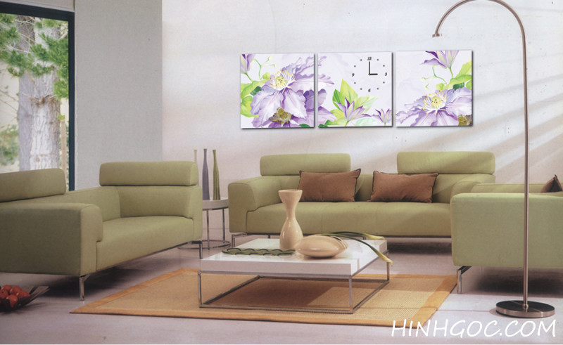 File tranh bộ hoa tím - HG300_8