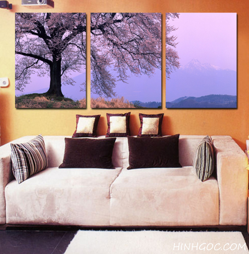 File tranh ghép phong cảnh cây lớn trên đồi - HG300_6