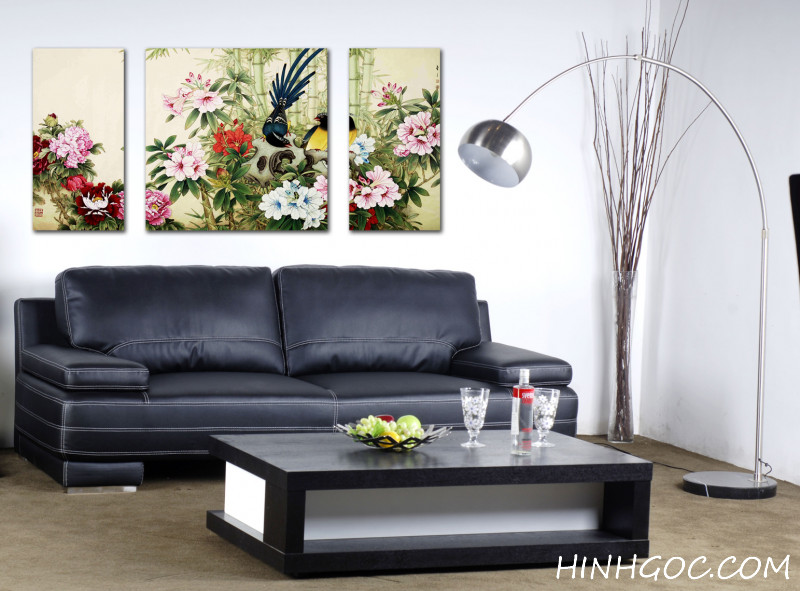 File tranh hoa mẫu đơn - HG318_2