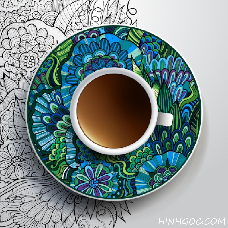 File tranh nghệ thuật cafe - FR0001