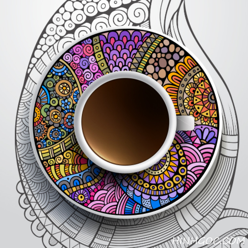 File tranh nghệ thuật cafe - FR0001