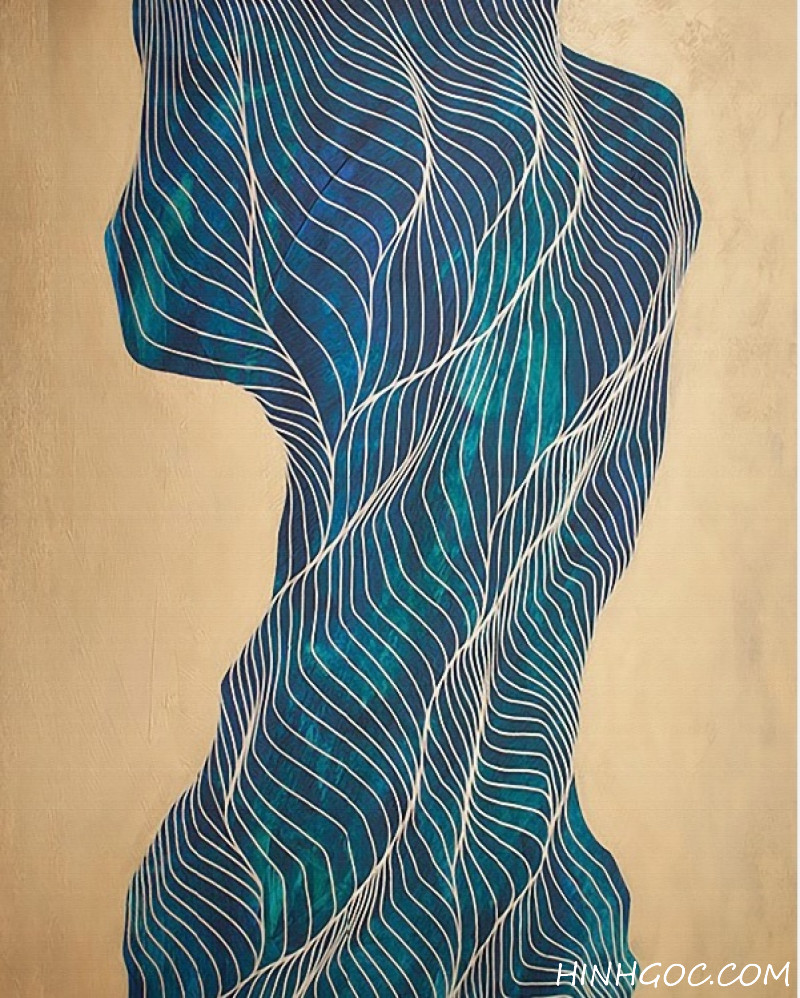 File Tranh Trừu Tượng Tạo Hình - HG113