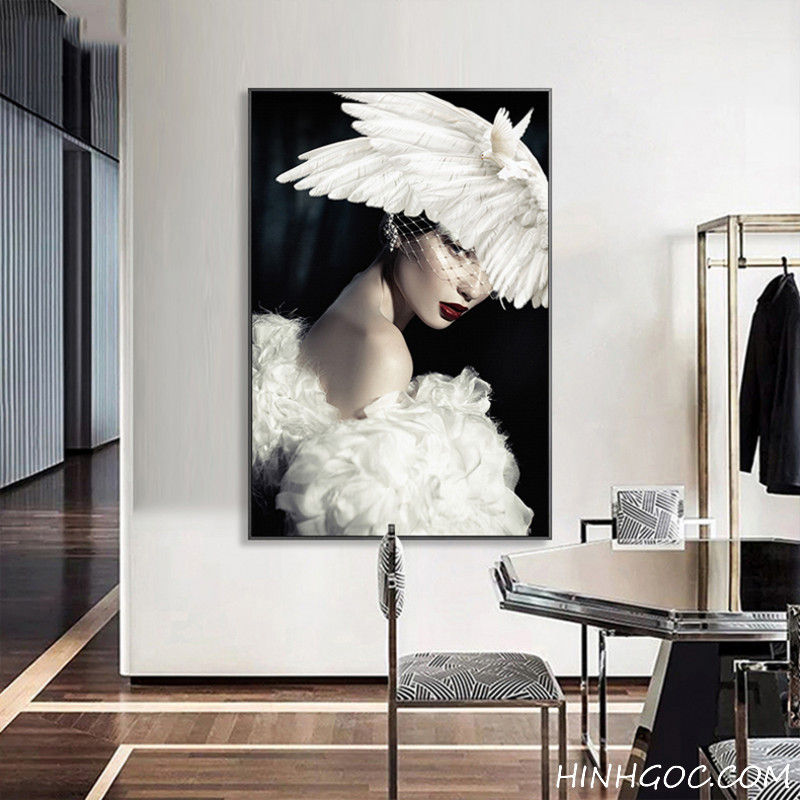 File tranh chân dung nghệ thuật - HG129