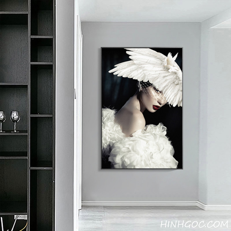 File tranh chân dung nghệ thuật - HG129