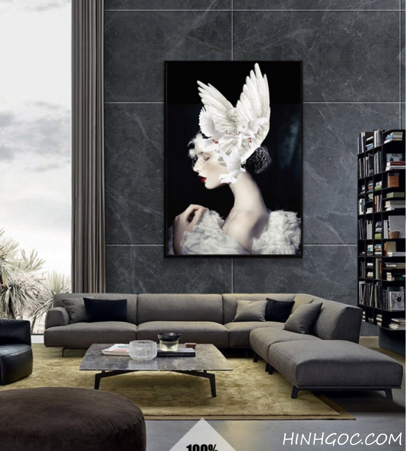 File tranh chân dung nghệ thuật - HG131