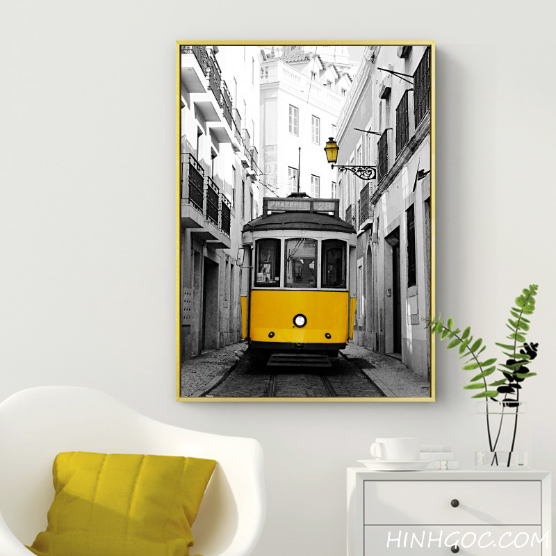 File tranh phong cảnh Bắc Âu - HG403