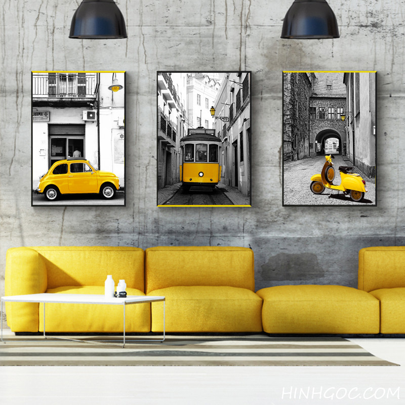 File tranh phong cảnh Bắc Âu - HG403