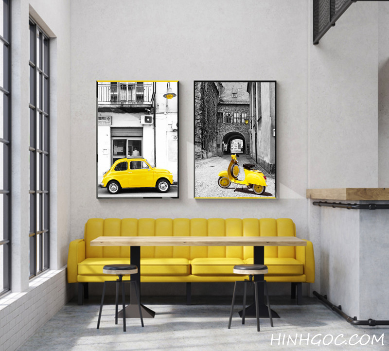 File tranh phong cảnh Bắc Âu - HG403