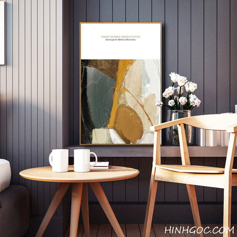 File tranh trừu tượng Bắc Âu - HG3017