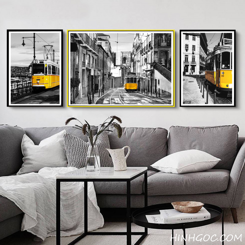 File tranh tàu hỏa Bắc Âu - HG341