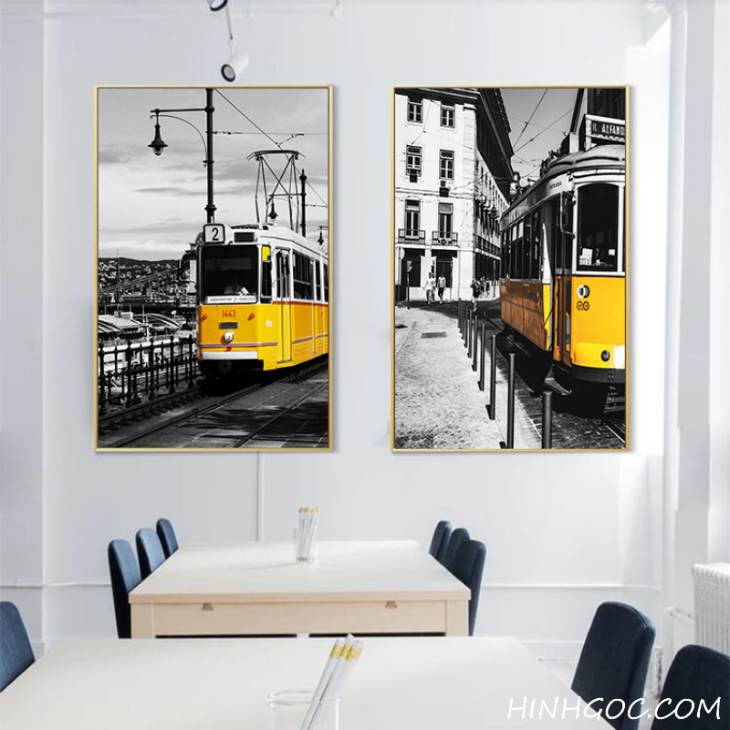 File tranh tàu hỏa Bắc Âu - HG341