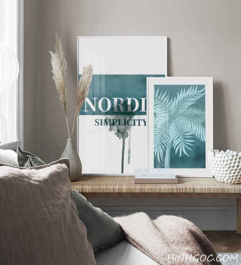 File tranh vẽ tay trang trí kết hợp - HG409